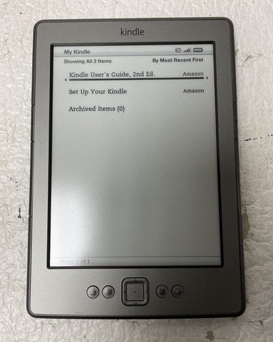 Amazon kindle d01100 - kindle,