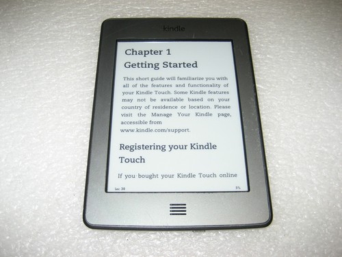Amazon kindle touch 4th - amazon,