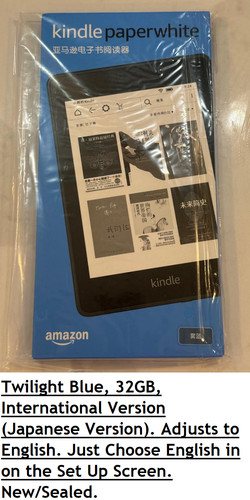 Kindle paperwhite twilight - kindle,