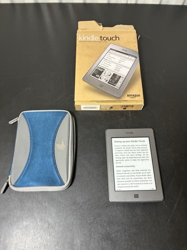 Amazon kindle touch 4th - touch,