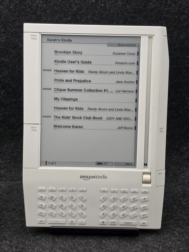 Amazon kindle 1st generation - kindle,