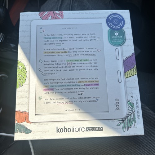 Kobo libra colour ereader - ereader, 7"
