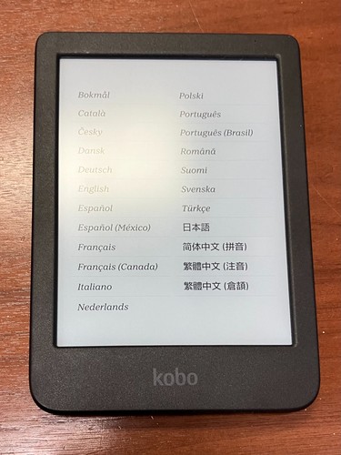 Kobo clara inch black - clara, bw