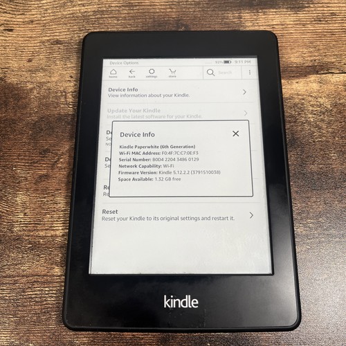 Amazon kindle paperwhite 6th - amazon,