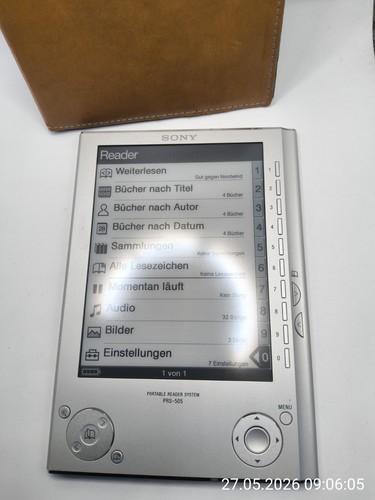 Sony ebook reader prs 505 - sony, prs-505
