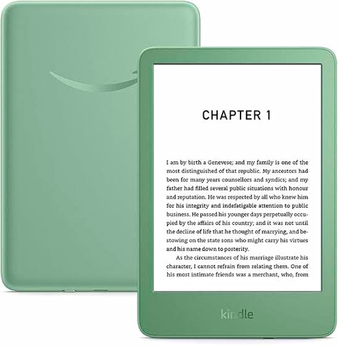 Amazon kindle ebook - 6, in