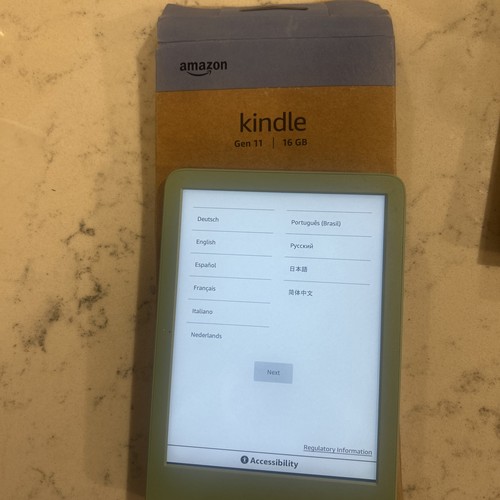 Amazon kindle gen 16gb - kindle, 11